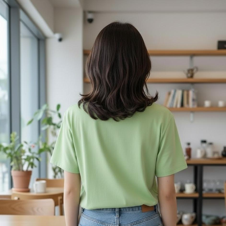 509SMILEY Women's Cotton Cool-toned Bling Tee Shirt