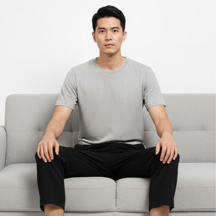 O'KIS Dryfit Sports CAPRI/TOKONG Garterized Free Size for Sports & Fashion Activities Black Printed Design Comfortable Fit