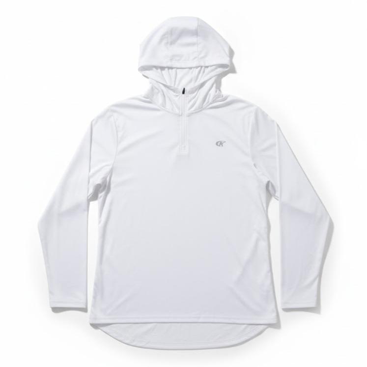 Men's Sport/Swim Wear Longsleeved & Compression Shirt in PLAIN WHITE COLOR