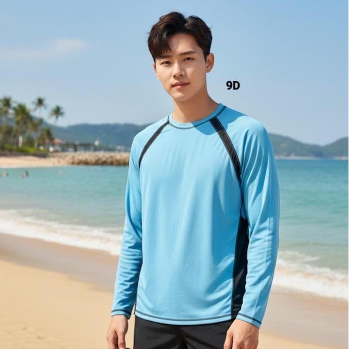 Men's Assorted Rash Guard Longsleeve Swimming Attire (#9)