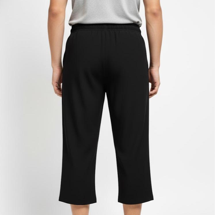 O'KIS Dryfit Sports CAPRI/TOKONG Garterized Free Size for Sports & Fashion Activities Black Printed Design Comfortable Fit