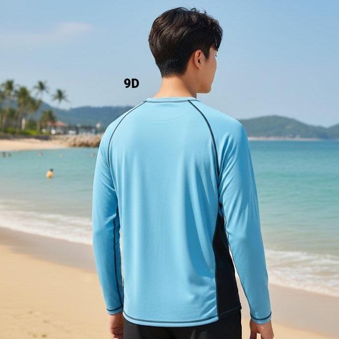 Men's Assorted Rash Guard Longsleeve Swimming Attire (#9)