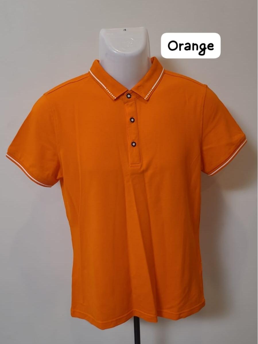 DOTTED- Men's Wear High Fashion Dry-fit Polo Shirt Korean Style