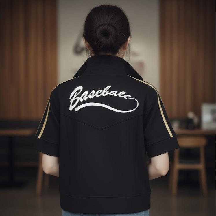 FP6802 Women's Classic Ferry Pure Cotton Shirt Sleeve Jacket with White/Yellow Lining Color