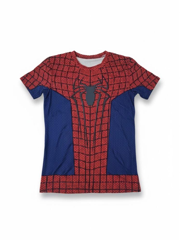 MENS Super Hero Inspired &  Printed Design Rash Guard T-shirt for Swimming