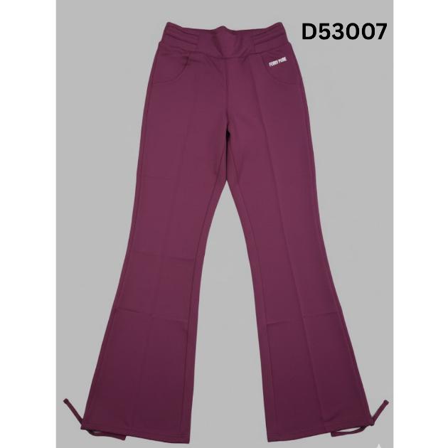 Women's STAIRGHT CUT Pants FERRY PURE COLLECTIONS Women's Top Apparel (MAROON/RED)
