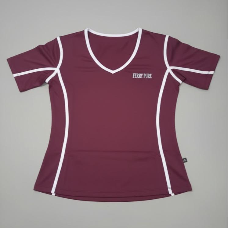 Ferry Pure Okis Collabs Female Top Tee Shirt Collections for Sport Activities - Unique Design for Female Athletes