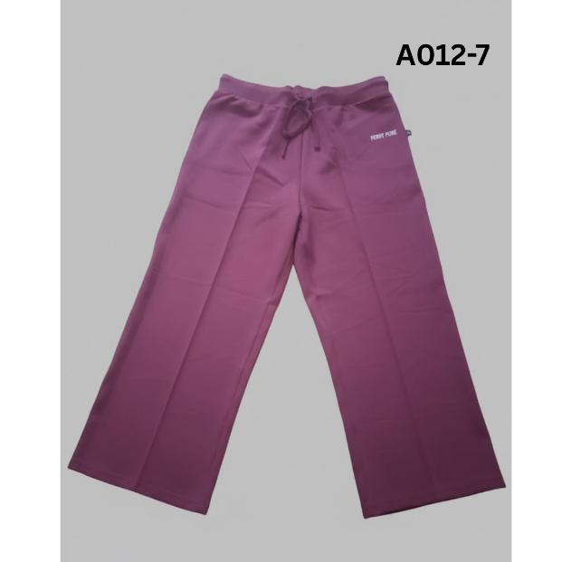 Women's BOTTOM Apparel OKIS COLLABS FERRY PURE COLLECTIONS Women's Top Apparel (MAROON)