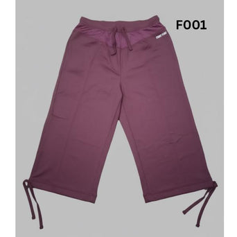 Women's BOTTOM Apparel OKIS COLLABS FERRY PURE COLLECTIONS Women's Top Apparel (MAROON)