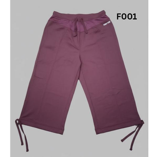 Women's BOTTOM Apparel OKIS COLLABS FERRY PURE COLLECTIONS Women's Top Apparel (MAROON)