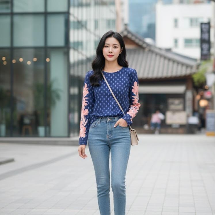 Women's Rash Guard Longsleeve in Printed Designs for Active Swim Wear Stylish & Functional Swim Gear