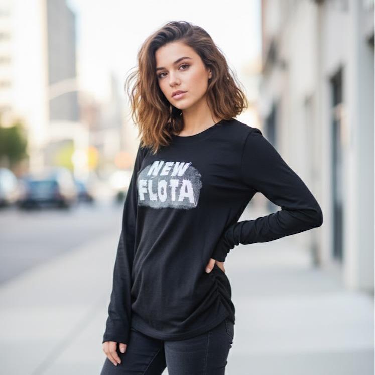 NEW FLOTA Women's Printed Design Long sleeves for High Fashion Wear
