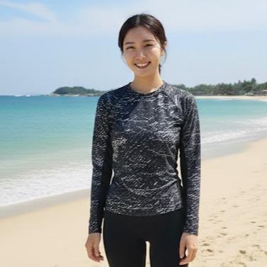 Womens Rash Guard/Longsleeve for Swimming Assorted Designs