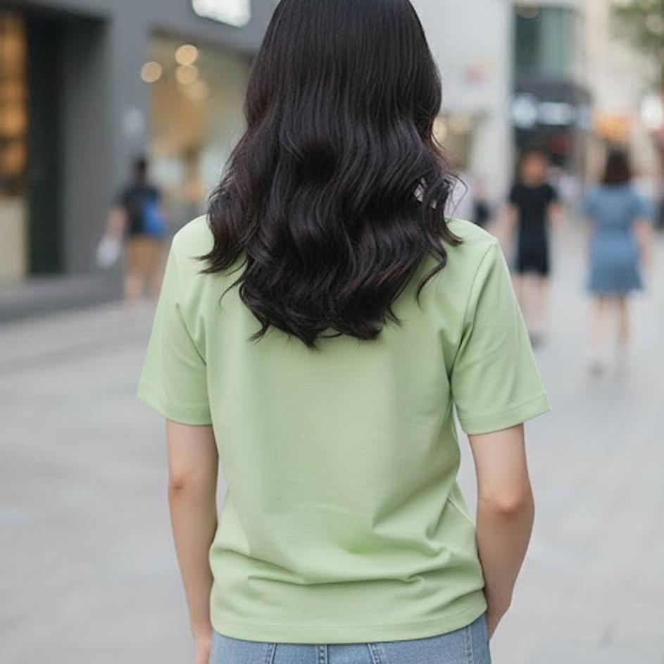 506HELLOKITTY Women's Cotton Cool-toned Bling Tee Shirt