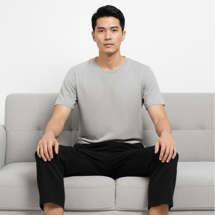 O'KIS Dryfit Sports CAPRI/TOKONG Garterized Free Size for Sports & Fashion Activities Black Printed Design Comfortable Fit