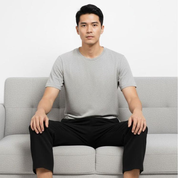 O'KIS Dryfit Sports CAPRI/TOKONG Garterized Free Size for Sports & Fashion Activities Black Printed Design Comfortable Fit