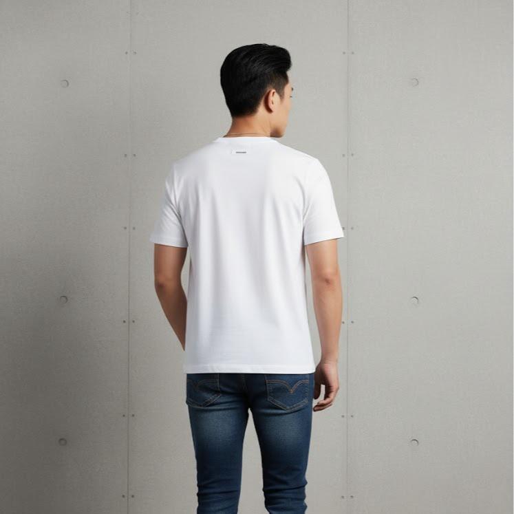 Men's or Women's Cotton Top in Crew Neck Fashionable Tee Shirt