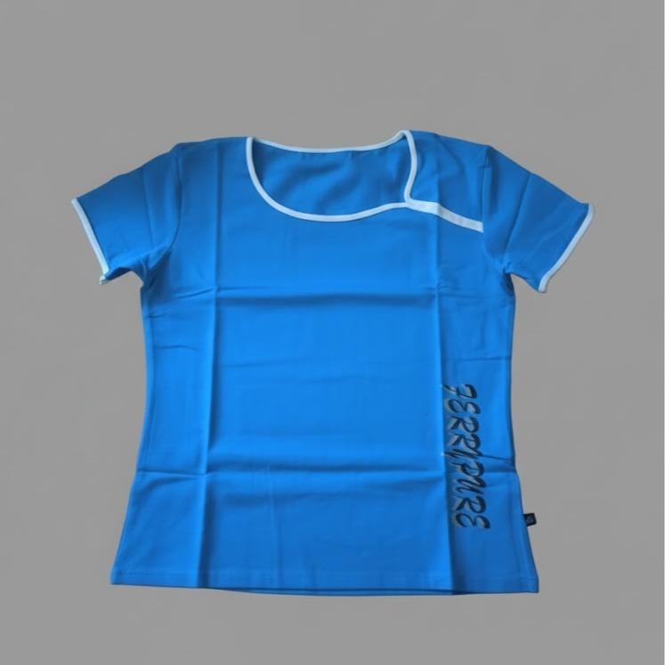 Ferry Pure Okis Collabs Female Top Tee Shirt Collections for Sport Activities - Unique Design for Female Athletes