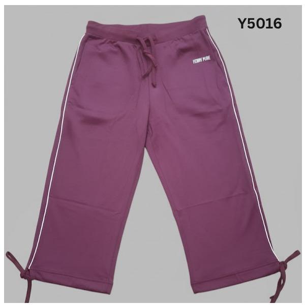 Women's BOTTOM Apparel OKIS COLLABS FERRY PURE COLLECTIONS Women's Top Apparel (MAROON)