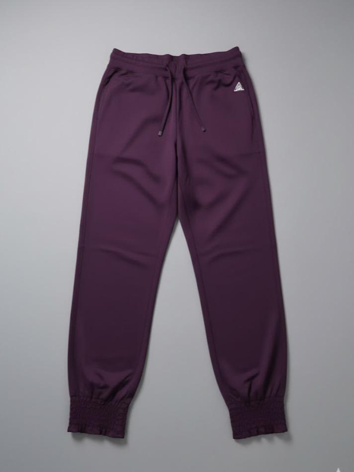 Women's STAIRGHT CUT Pants FERRY PURE COLLECTIONS Women's Top Apparel (MAROON/RED)