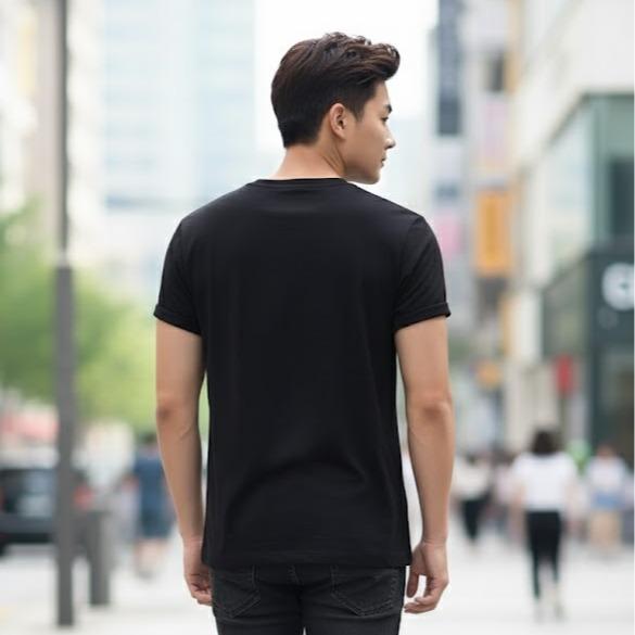 Men's High Fashion T-shirt in White Color for Stylish Outfits