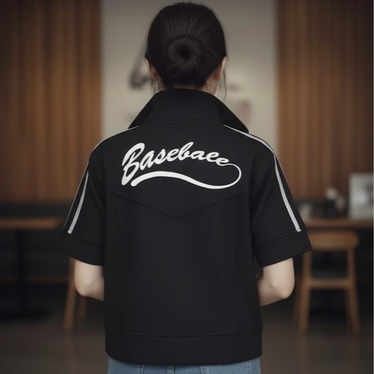 FP6802 Women's Classic Ferry Pure Cotton Shirt Sleeve Jacket with White/Yellow Lining Color