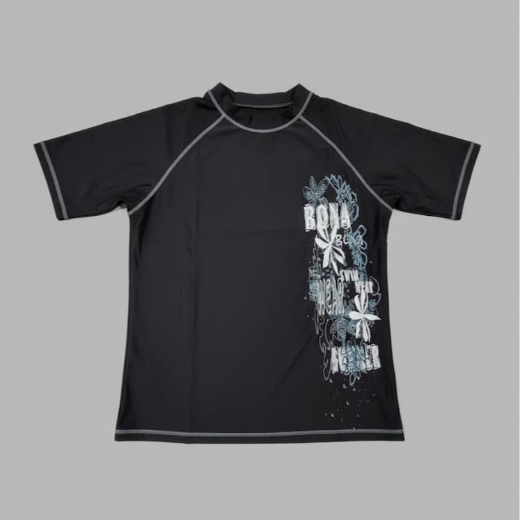 Men's BLACK Tee Shirt for Sports & Workout Activities Comfortable Breathable Material Ideal for Athletes and Fitness Enthusiasts