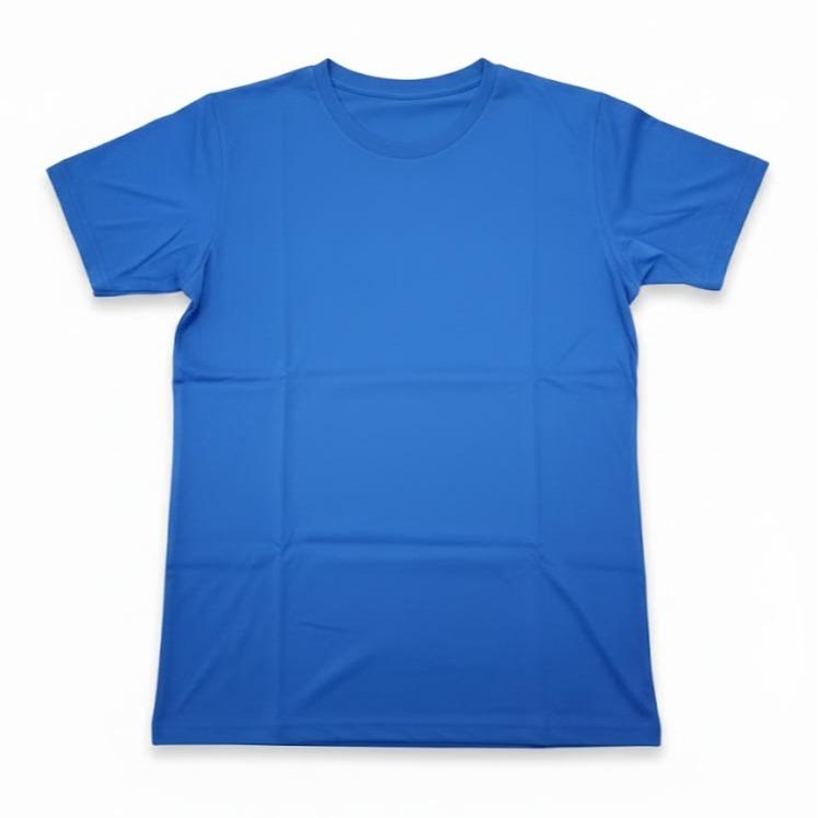 Men's Plain Tee Shirt in Royal Blue Color  for Sports & Workout Activities