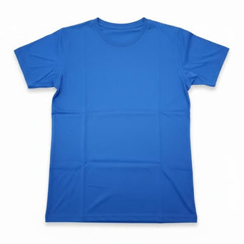 Men's Plain Tee Shirt in Royal Blue Color  for Sports & Workout Activities