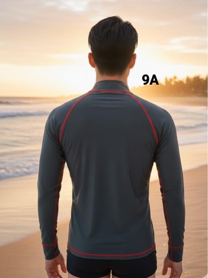 Men's Assorted Rash Guard Longsleeve Swimming Attire (#9)