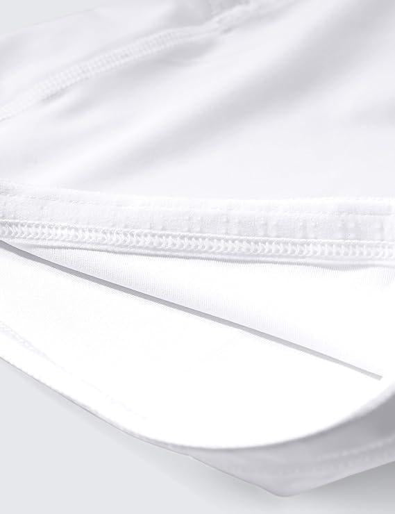 Summer Beach Skirt in Plain above the Knee White Color (#42)