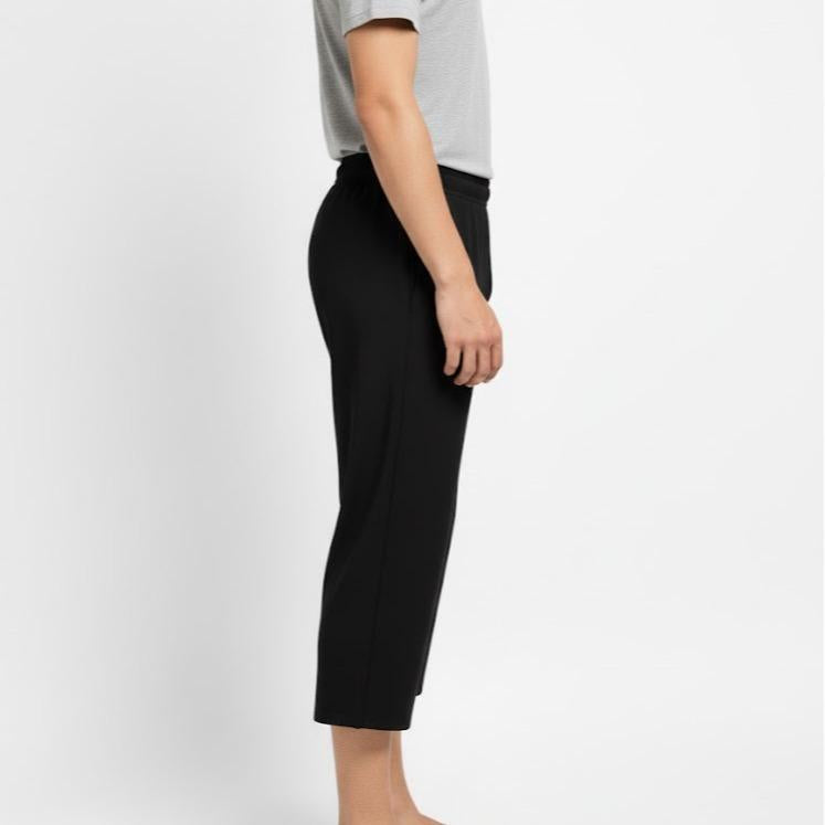 O'KIS Dryfit Sports CAPRI/TOKONG Garterized Free Size for Sports & Fashion Activities Black Printed Design Comfortable Fit