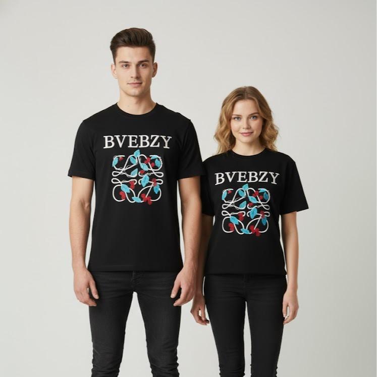 OKIS UNISEX CLOTHING Women's or Men's Shirt with Embossed Designs for Fashion Wear Activities