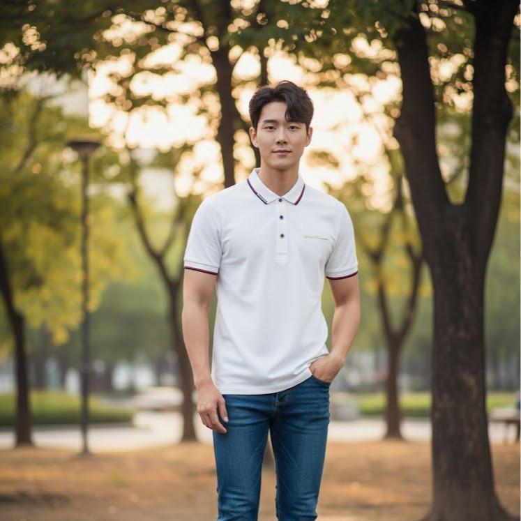 BETTER21- Men's Wear High Fashion Dry-fit Polo Shirt Korean Style with Different Logo