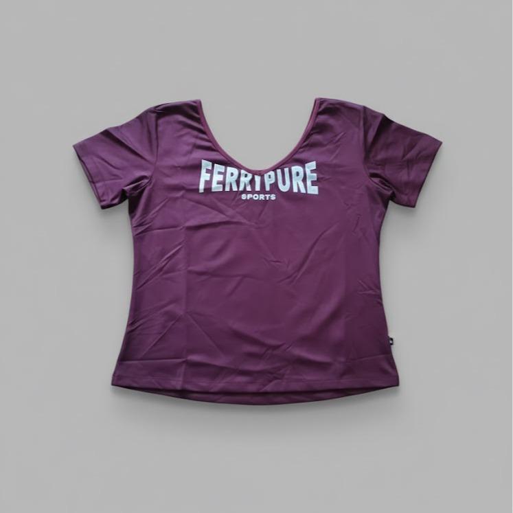 Ferry Pure Okis Collabs Female Top Tee Shirt Collections for Sport Activities - Unique Design for Female Athletes