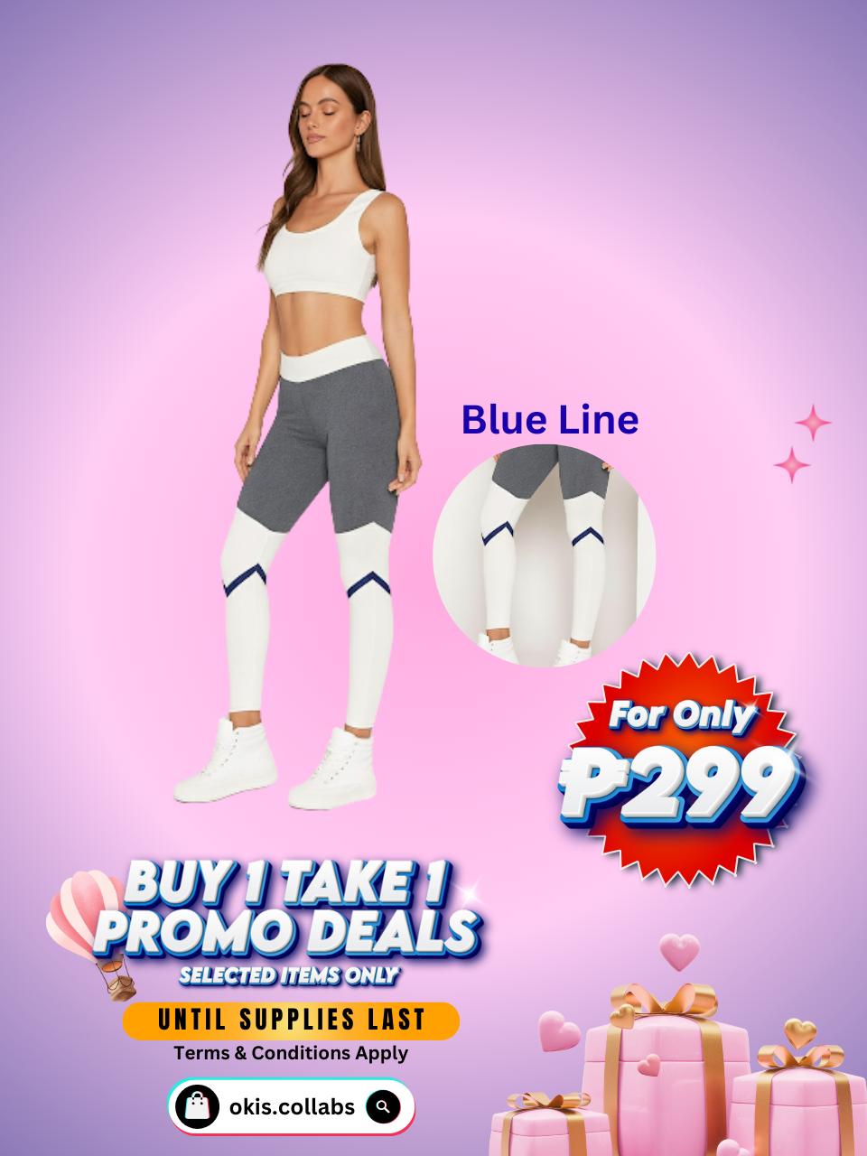 Colorblock V-Cut Active Leggings