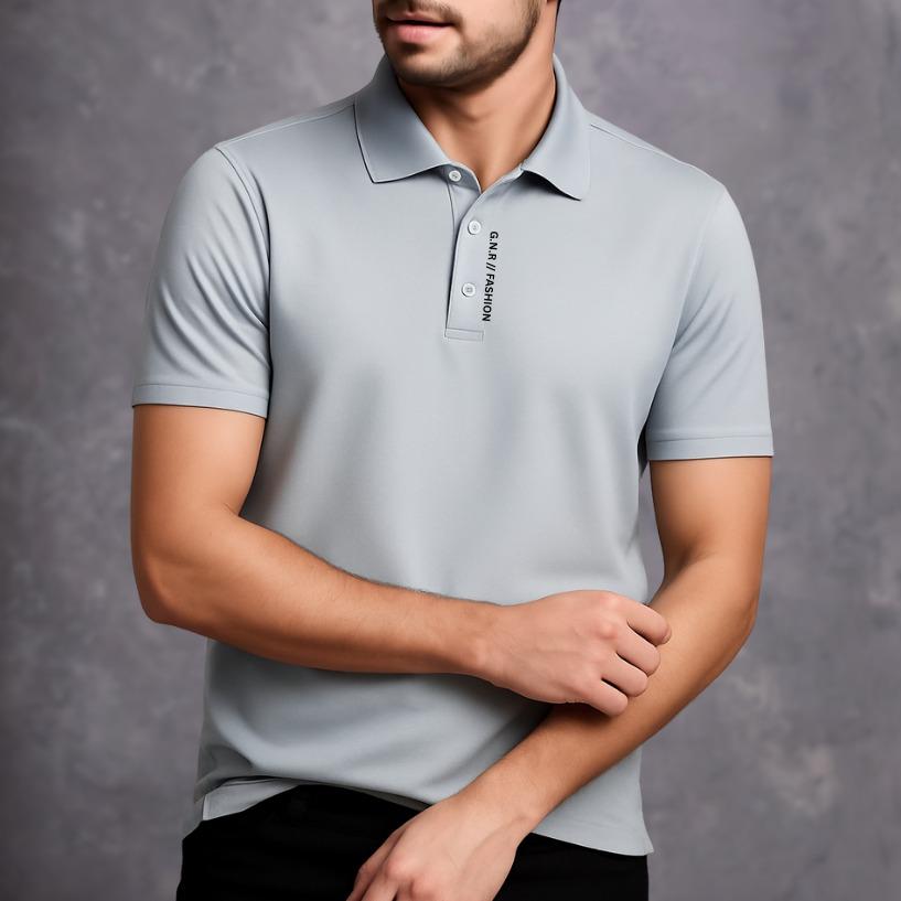 G.N.R FASHION - Plain Top Polo Shirt for Men's Fashion Wear