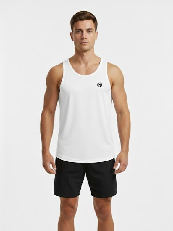 Men's Jersey Gym/Sports Round Neck Sando Assorted Color