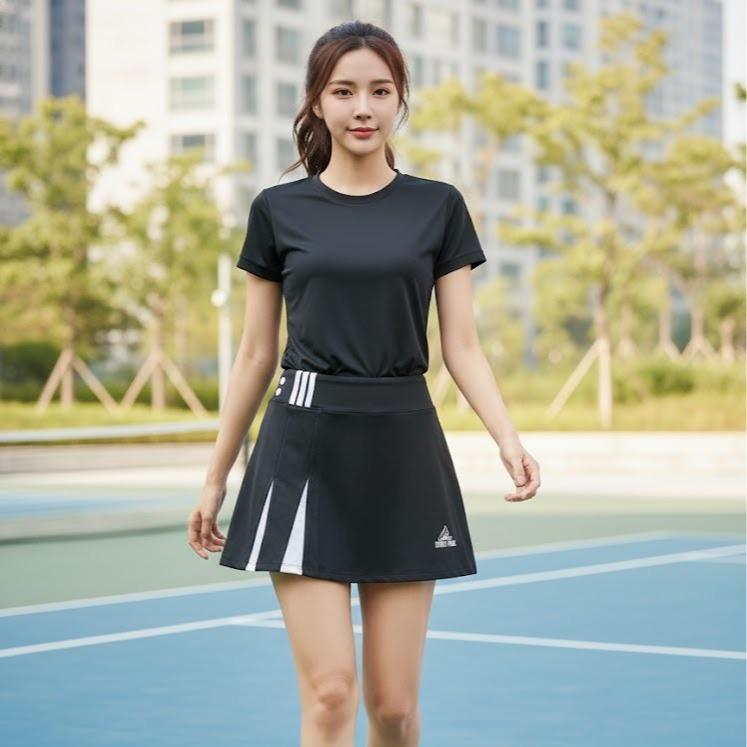FP4928 Women's Classic Cotton Sport Skirt with Above the Knee Length