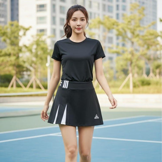 FP4928 Women's Classic Cotton Sport Skirt with Above the Knee Length