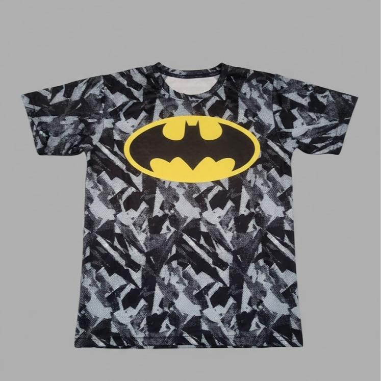 Mens Printed Super Hero Graphic Tee Shirt for Sports & Workout Activities