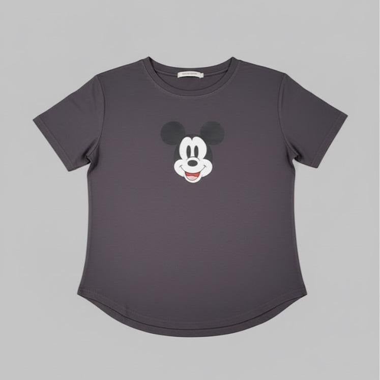 OKIS Women's Cotton Tee Shirt Casual Fitted Design for Everyday Wear