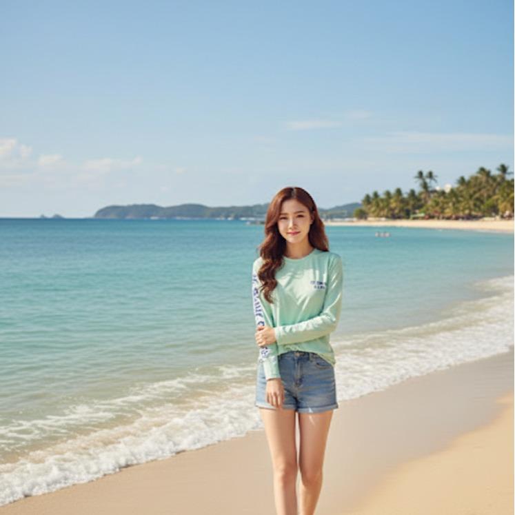 Men's/Women's Swim Wear Longsleeve St. Thomas U.S V.I (#16C&D)