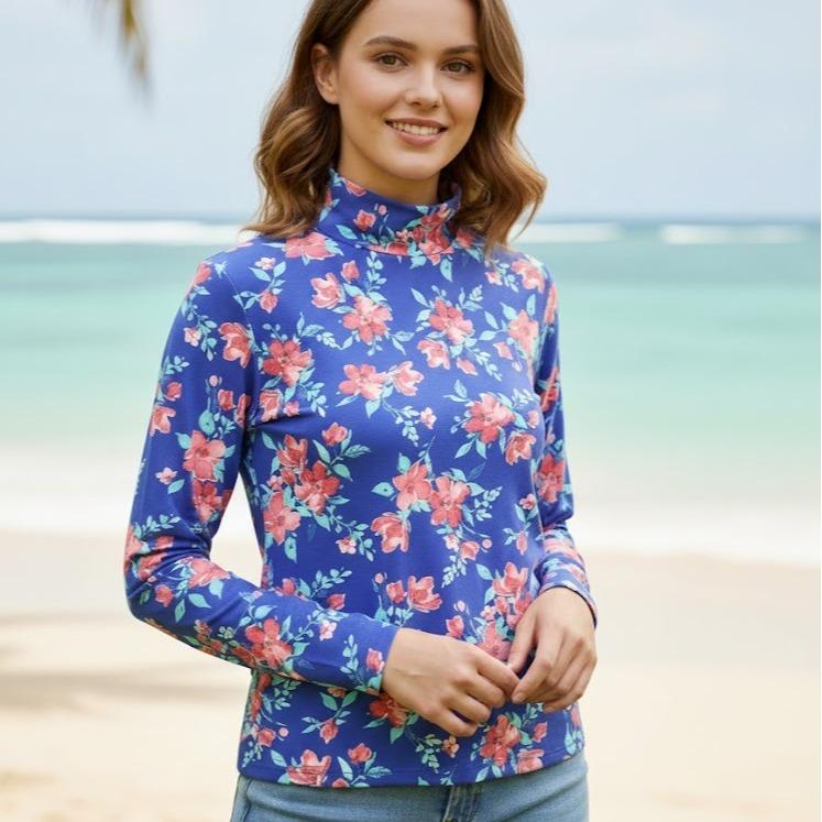 Womens Rash Guard/Longsleeve for Swimming Assorted Designs