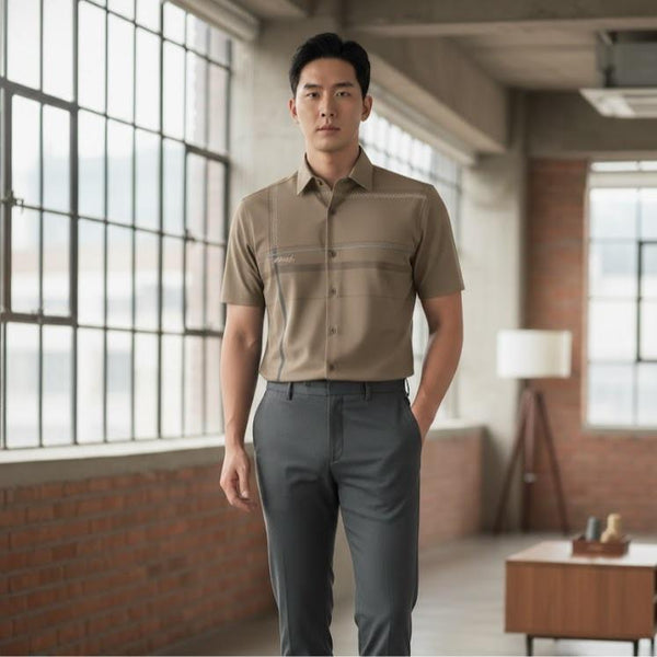 ASSORTED Men's Wear High Fashion Dry-fit Polo Shirt Korean Style with Different Logo