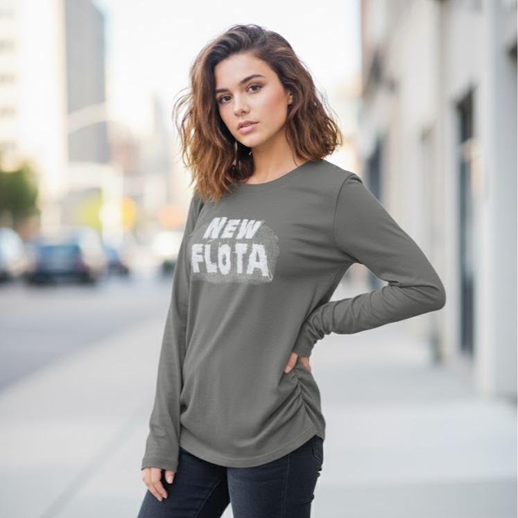 NEW FLOTA Women's Printed Design Long sleeves for High Fashion Wear