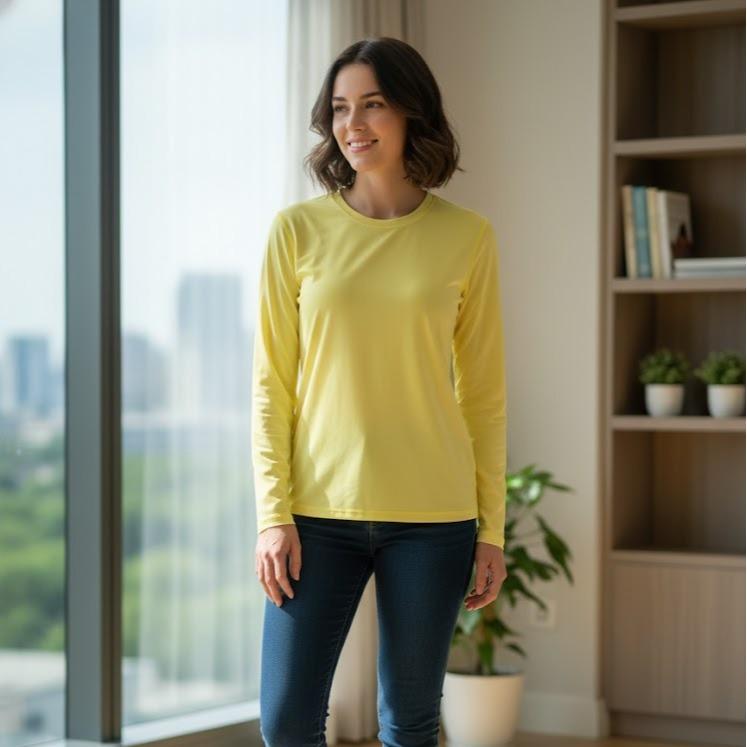 INGEAR Women's Longsleeve for Active Sports Wear/Swim Wear Assorted Colors