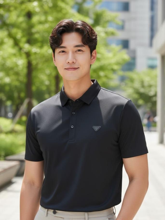 ASSORTED Men's Wear High Fashion Dry-fit Polo Shirt Korean Style with Modern Comfort