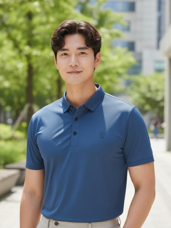 ASSORTED Men's Wear High Fashion Dry-fit Polo Shirt Korean Style with Modern Comfort