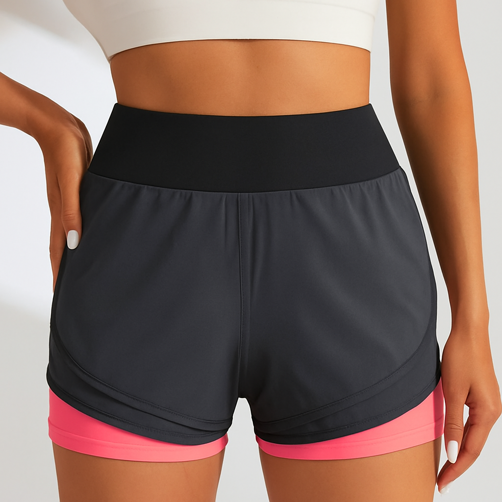 GIOO 2-in-1 Athletic Running Shorts